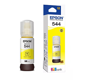 Botella De Tinta Original Epson T544420-Al Amarillo 65 Ml – Rendimiento 7.500 Páginas