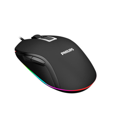 Mouse Gaming Spk9212/93 Philips Rgb Negro
