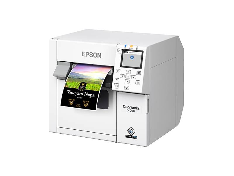 Impresora De Etiquetas Epson Colorworks Tm-C4000