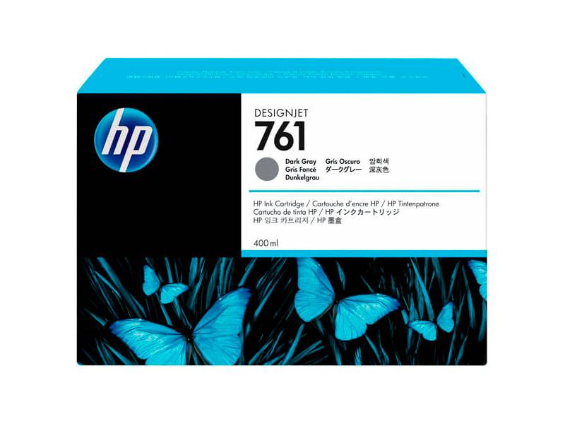 Cartucho De Tinta Original Hp Gris Oscuro. Cm996A (761)