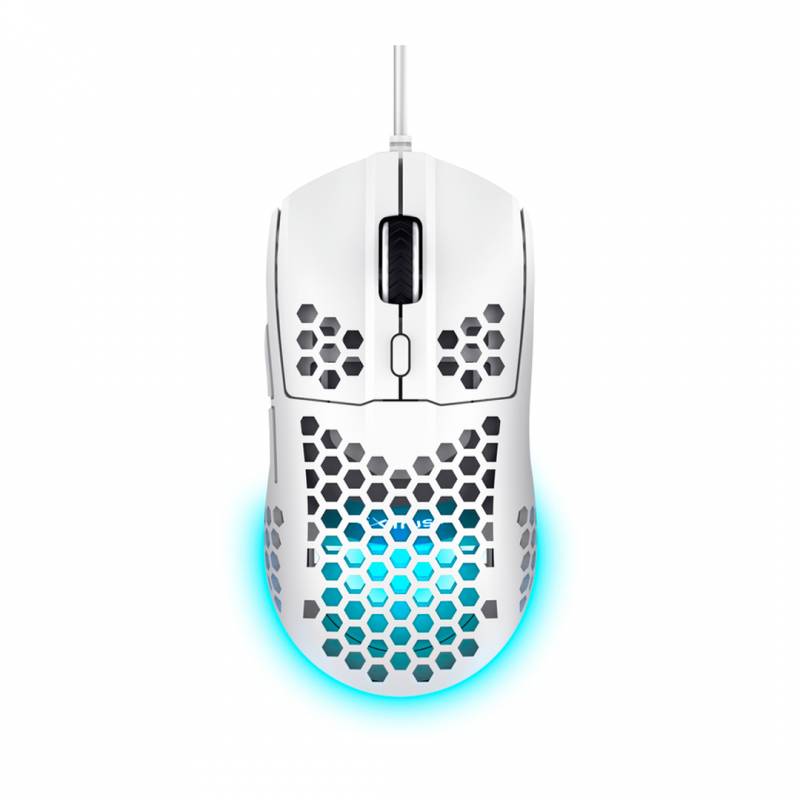 Mouse Trust Gxt928 Helox Blanco Rgb