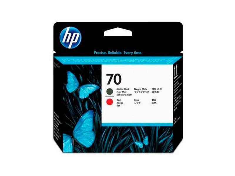 Cabezal Original Hp Negro Matte Y Rojo. C9409A (70)