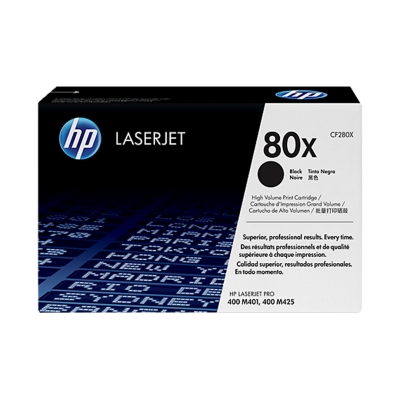 Toner Original Hp Cf280X Negro. Rendimiento 6.900 Copias.