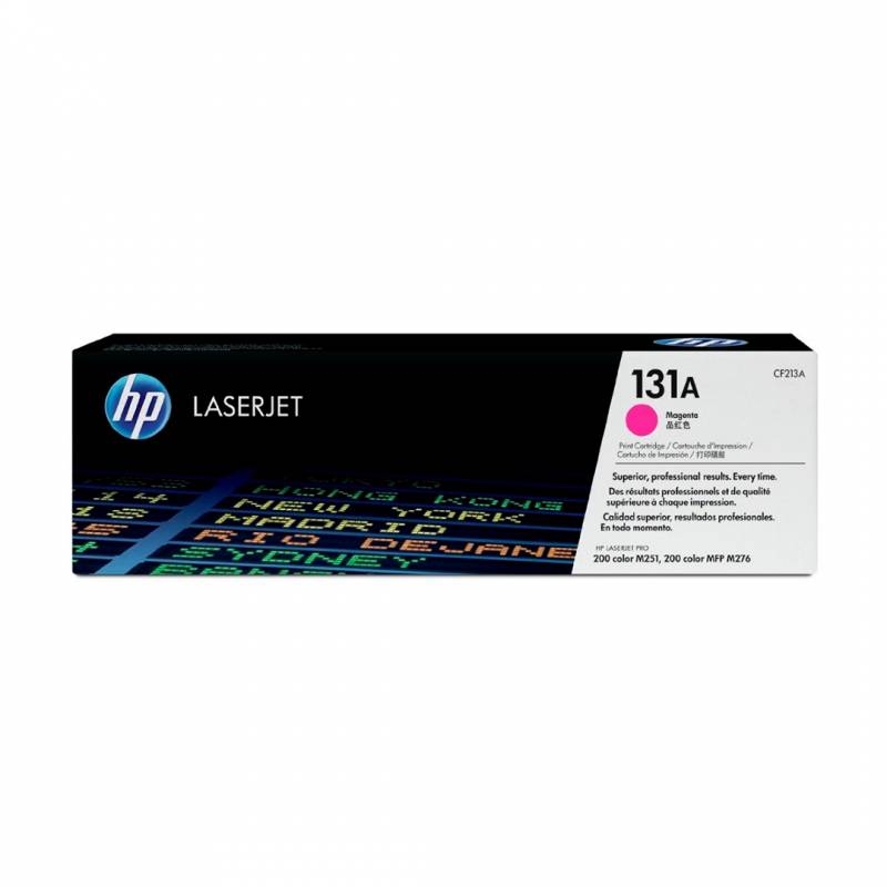 Toner Original Hp Cf213A (131A) Magenta. Rendimiento 1.800 Copias.