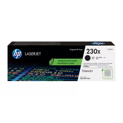 Toner Original Hp W2300X (230X) Negro. Rendimiento 7.500 Copias. Alto Rendimiento.