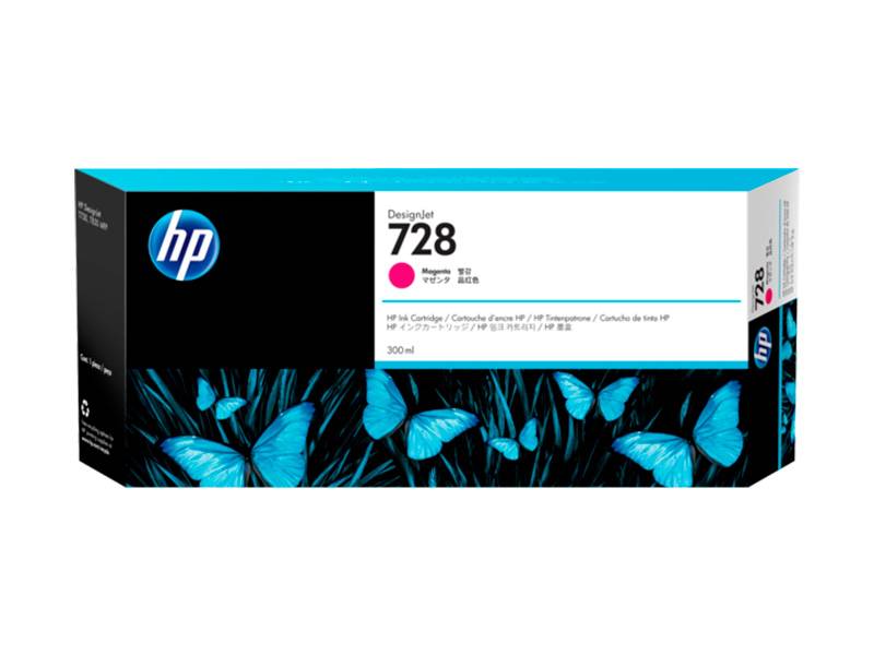 Cartucho De Tinta Original Hp Magenta.  F9K16A (728)