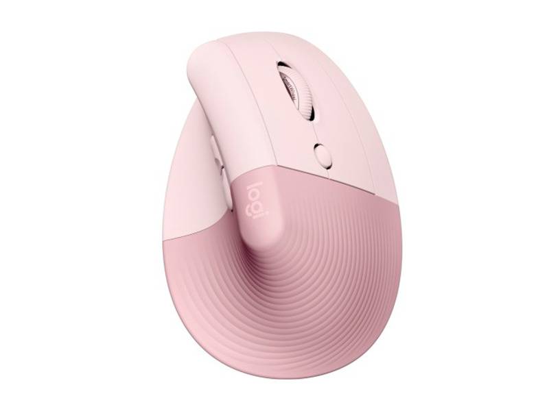 Mouse Inalambrico Logitech Lift Vertical Rose