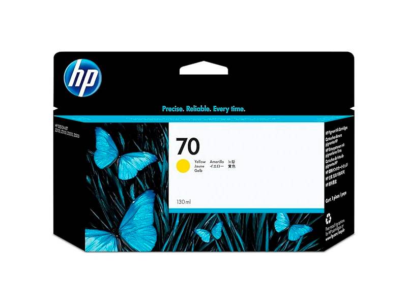 Cartucho De Tinta Original Hp Cd951A (70) Rojo Cromático