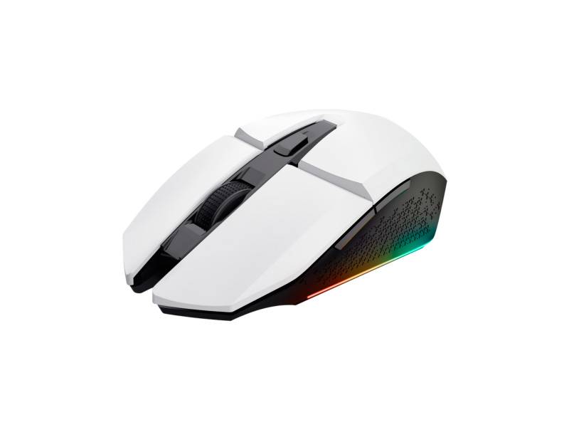Mouse Trust Gaming Gxt 110W Felox Inalámbrico 4800 Dpi Led Blanco