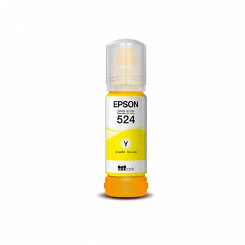 Botella De Tinta Original Epson  T524420-Al- T524 Amarillo P/Imp L15150
