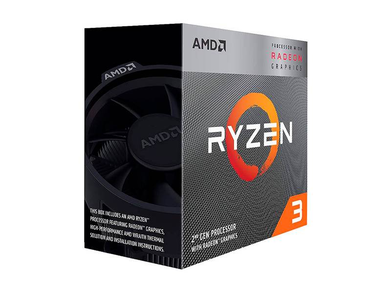 Procesador Amd Ryzen 3 3200G 4 Núcleos 3.6Ghz Am4 Radeon Vega 8 Box