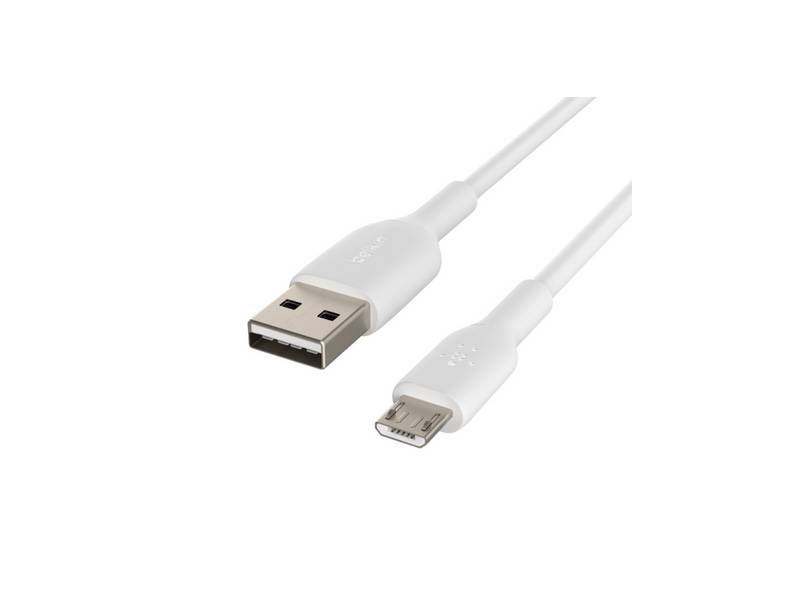 Cable Belkin Cab005Bt1Mwt  Micro Usb A Usb- A 1M.cable Usb-A A Micro-Usb Blanco.