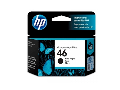 Cartucho De Tinta Original Hp Cz637Al (46) Negro. Rendimiento 1.500 Copias