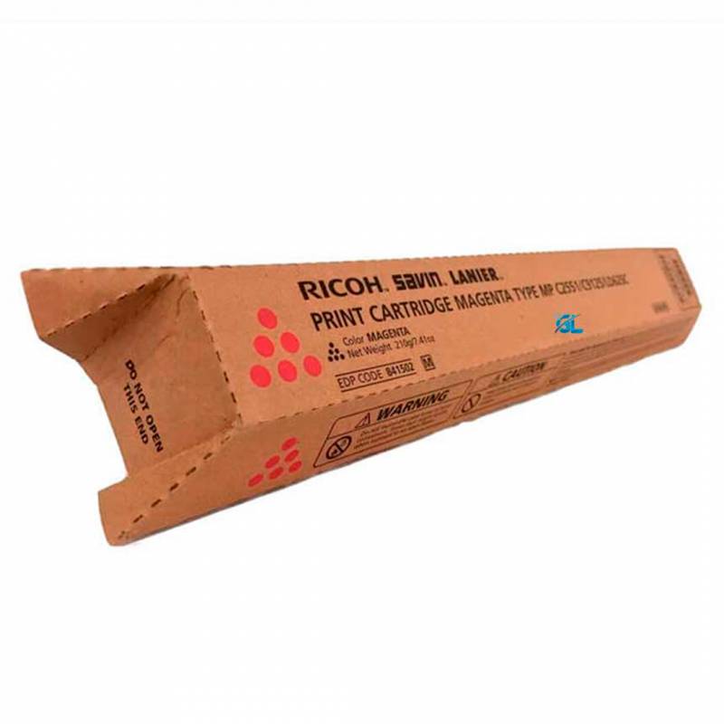 Toner Original Ricoh 841502 Magenta. Rendimiento 9.500 Copias.