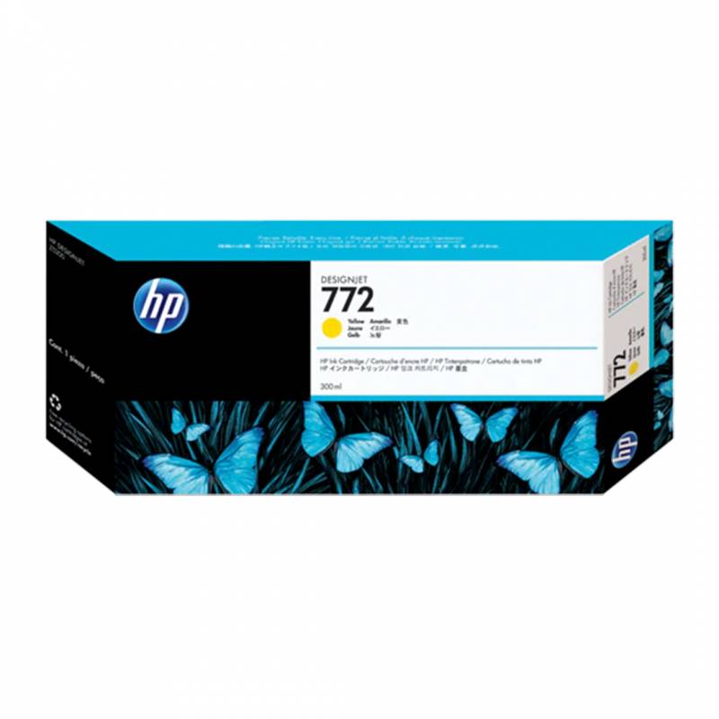 Cartucho De Tinta Original Hp Cn630A (772) Amarillo