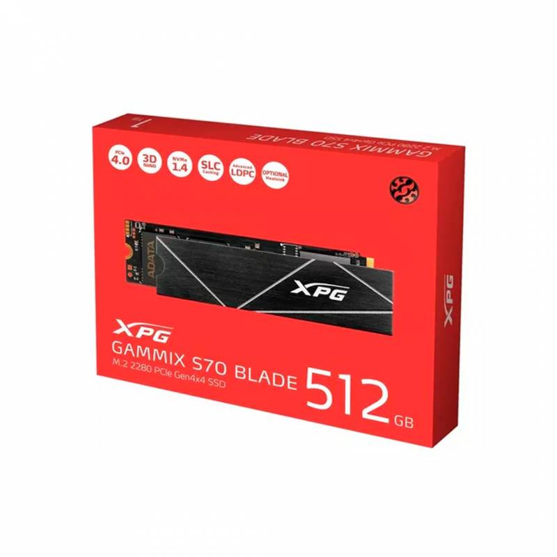 Disco Solido Adata Xpg S70 512Gb 2280 M.2.