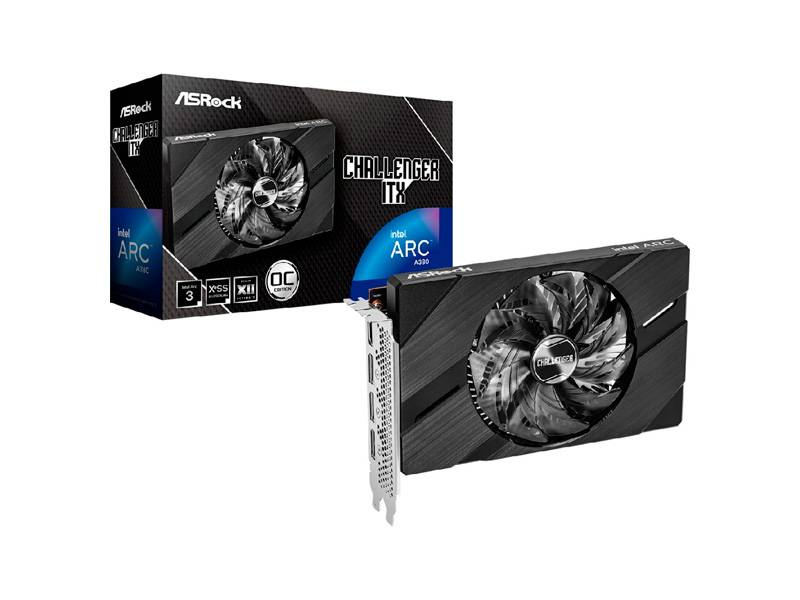 Tarjeta De Video Arc A380 Challenger 6Gb  Gddr6.