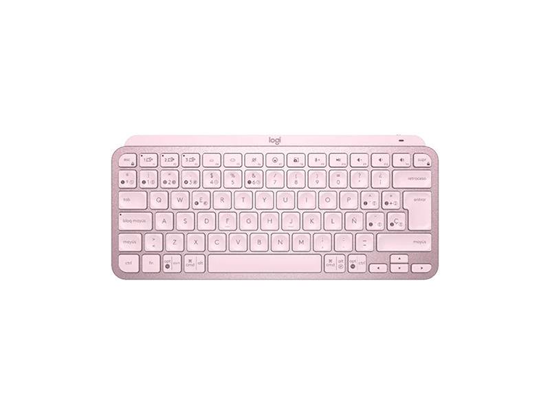 Teclado Inalambrico Logitech Mx Keys Mini Rosa