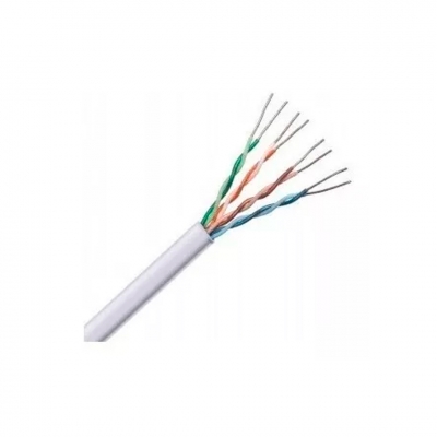 Cable Utp Cat 5E Interior / Blanco / Cca / 305 Mts / Mc8Cbr / Intelbras (504492)