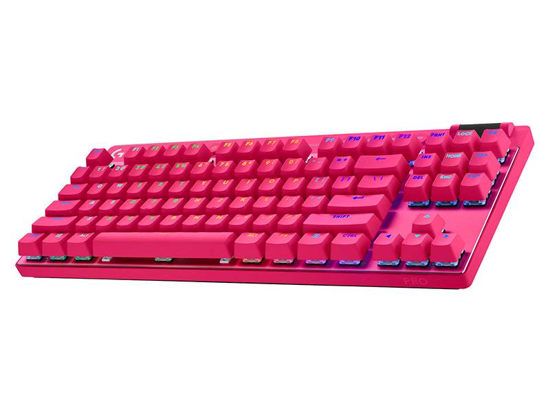 Teclado Gaming Logitech Pro X Gaming Tkl Magenta