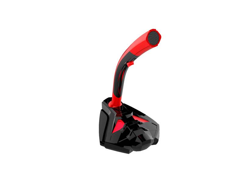 Micrófono Gaming Promate Tweeter-4 Rojo 3.5Mm