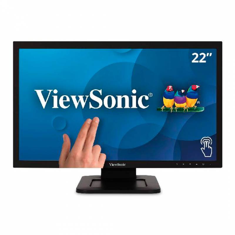 Monitor Viewsonic Td2210 - Pantalla Táctil Resistiva 22 Fhd