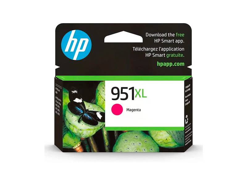 Cartucho De Tinta Original Hp  Magenta. Cn047Al (951Xl)  Rendimiento 1.500 Copias