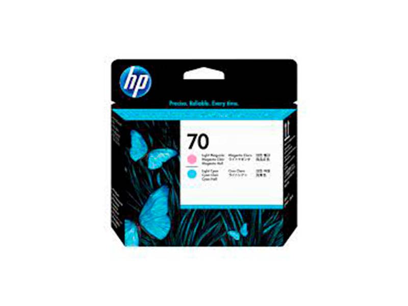 Cabezal Original Hp C9405A (70) Magenta Claro Y Cyan Claro