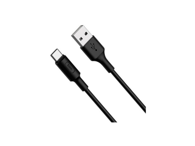 Cable Hoco X25 Soarer Usb-A A Usb-C Negro 1M.