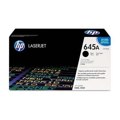Toner Original Hp C9730A Negro. Rendimiento 13.000 Copias.