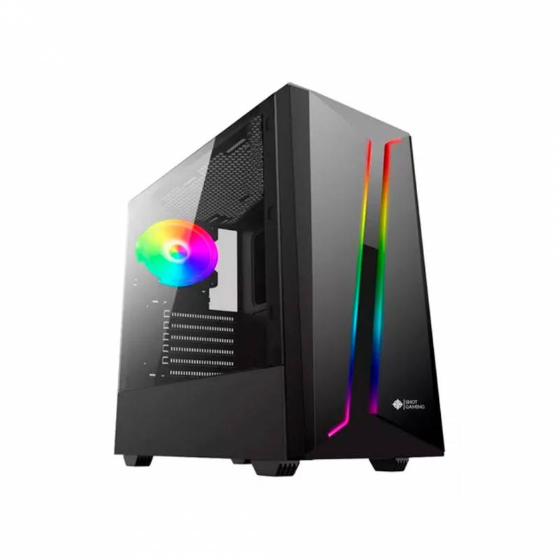 Gabinete Gamer Hsi Shot-Sup-8011-80A Rgb.