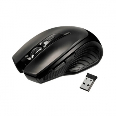 Mouse Klip Xtreme Kmw-355Bk - 2.4 Ghz - Black - 1600Dpi - Nano