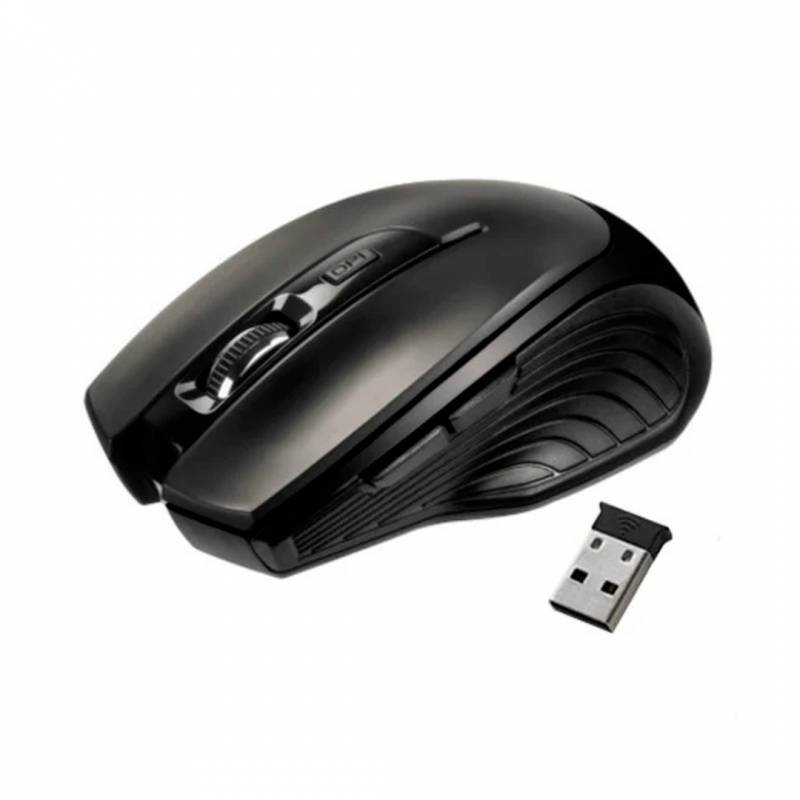 Mouse Klip Xtreme Kmw-355Bk - 2.4 Ghz - Black - 1600Dpi - Nano