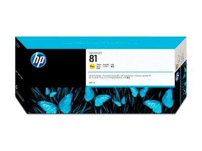 Cartucho De Tinta Original Hp C4933A (81) Amarillo