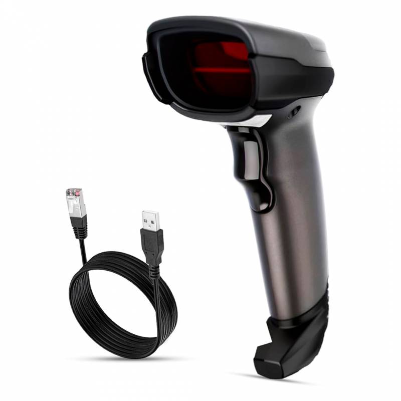 Lector De Codigo De Barras Zebra Ds4608-Sr Negro Usb K