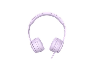 Auriculares Hoco W21 Graceful Charm C/Mic Purpura 3.5Mm