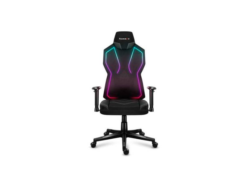 Silla Gamer Huzaro Combat 6.2 Negra Rgb.