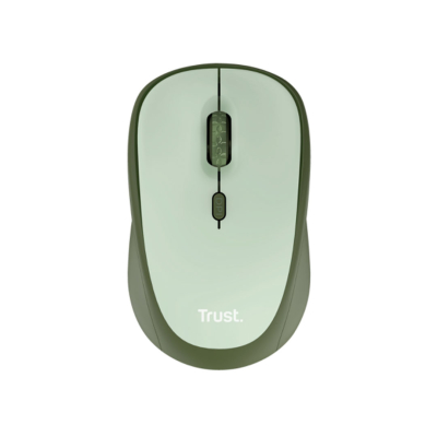 Mouse Yvi+ Silent Eco 24552 Trust Inalámbrico Green