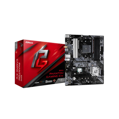 Motherboard B550 Phantom Gaming 4/Ac 90-Mxbdz0-A0Uayaz Asrock
