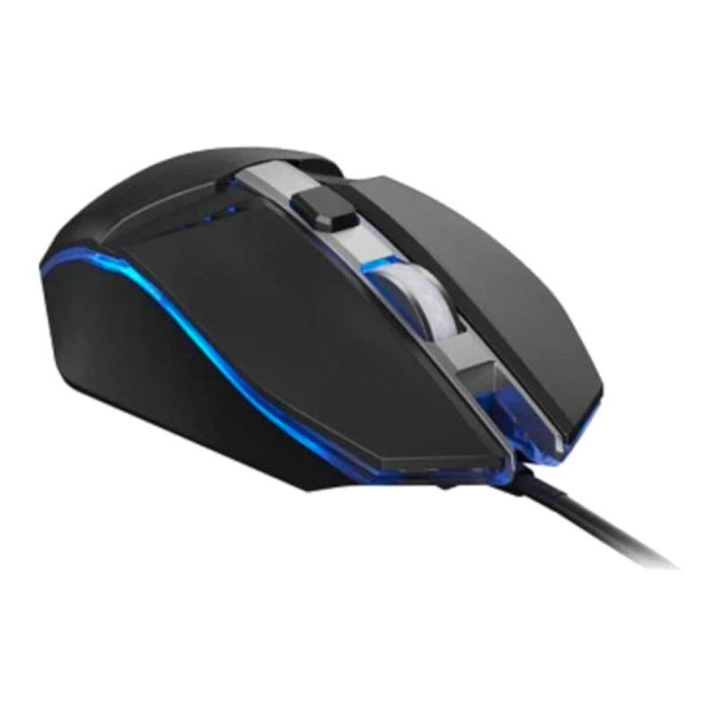 Mouse Viewsonic Mu550 Usb Cableado 2000 Dpi Retroiluminado Negro