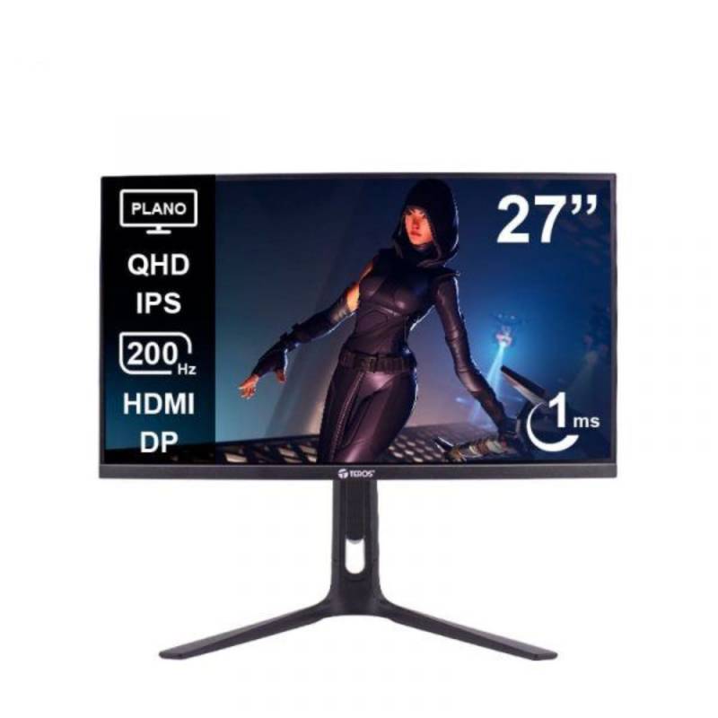 Monitor 27 Teros Te-2754G Qhd 2560×1440 Fast Ips 200Hz 1Ms