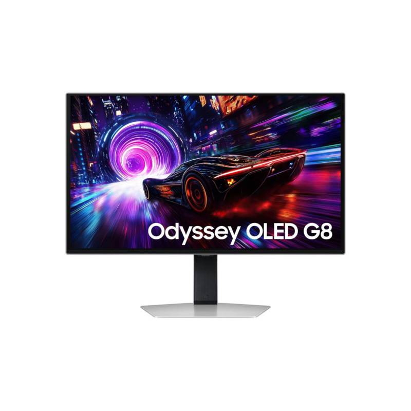 Monitor 27 Odyssey G8 Samsung Oled 4K 240 Hz Plata