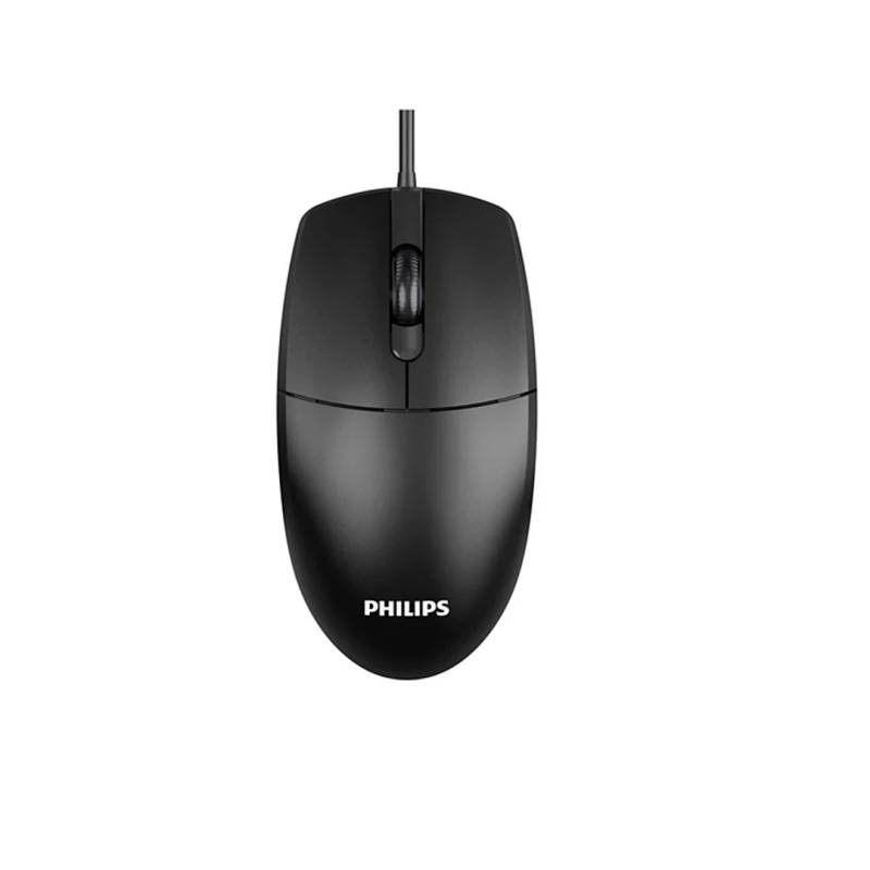 Mouse Spk7247B85 Philips Negro Usb Óptico