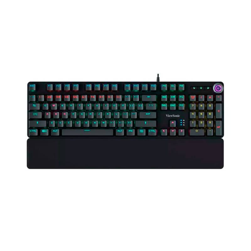 Teclado Gaming Ku535 Viewsonic Mecánico Rgb Negro