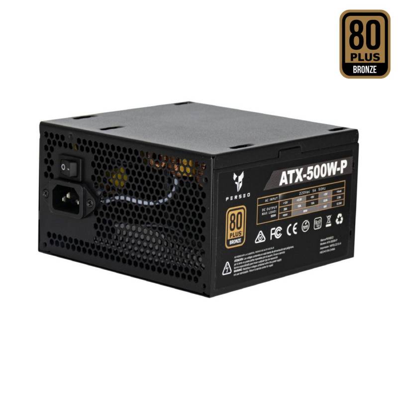 Fuente De Alimentación Atx-500W-P Atx500W-P Perseo 500W 80 Plus Bronze