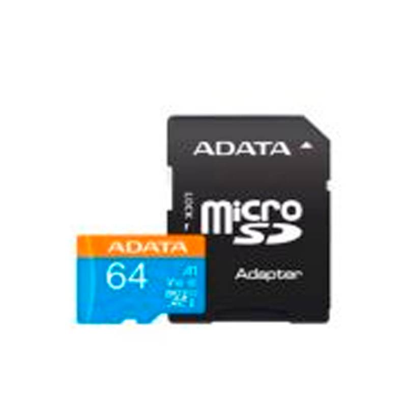 Memoria Adata Microsdxc Uhs-I 64Gb C10 A1 C/Adap