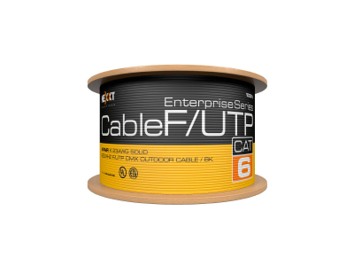 Cable Nexxt Ab356Nxt07 F/Utp Negro De 305Mts. 4 Pares Cat. 6 Exterior