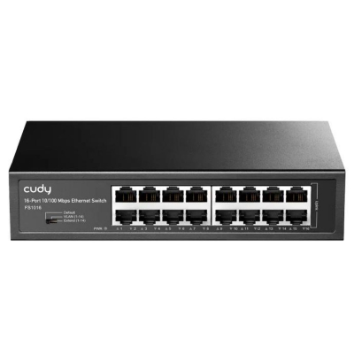 Switch Fs1016 Cudy 16 Puertos 10/100 Mbps