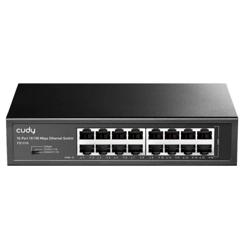 Switch Fs1016 Cudy 16 Puertos 10/100 Mbps