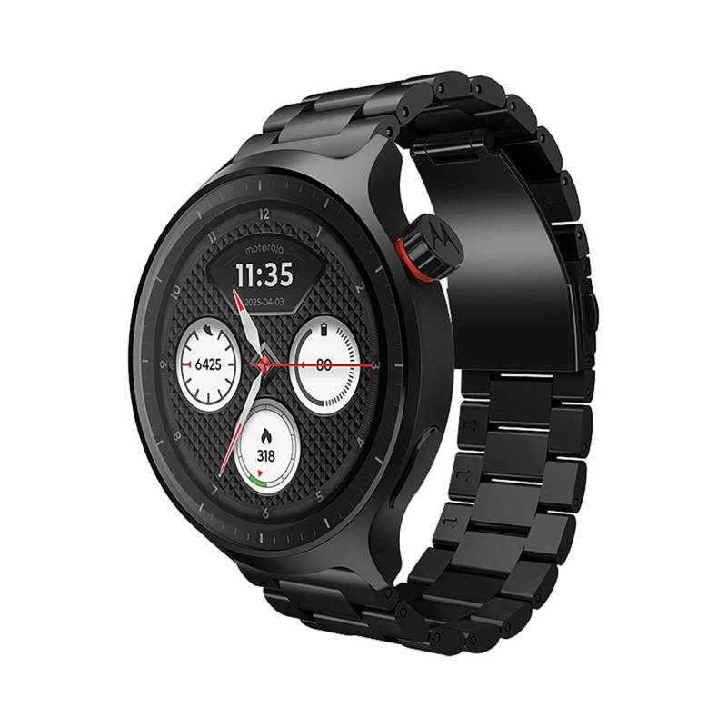 Smartwatch Moto Watch 47 Mm Xt-2547-2 Motorola Bluetooth Gps Black Beauty